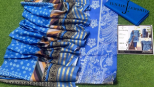 “junaid Jamshed” Printed Lawn | Unstitched Collection 3 Pieces Casual Wear| Summer